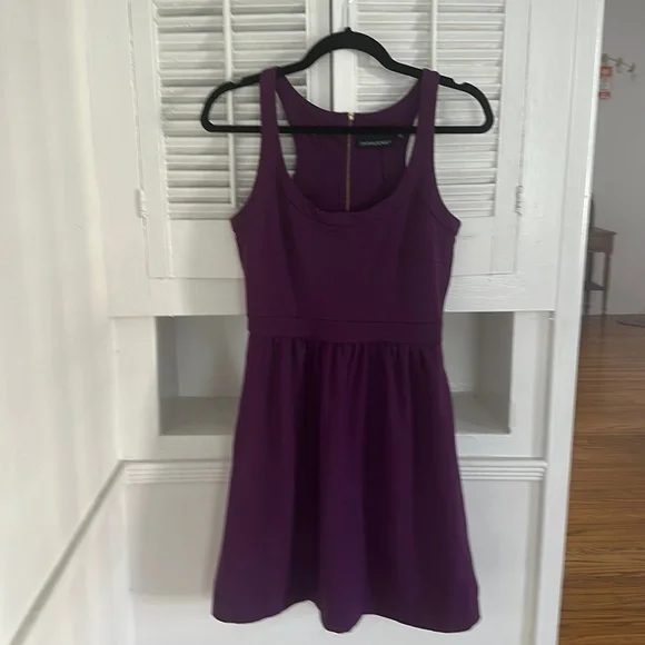 Dresses | Cynthia Rowley Purple Sleeveless Dress Wpockets Size Small |  Poshmark